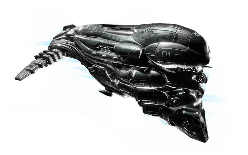 Линейный крейсер «Brutix» в EVE Online