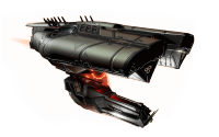 Линкор «Leshak» в EVE Online
